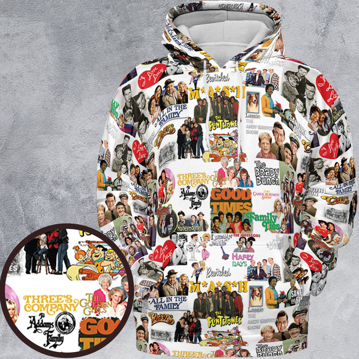 Full Print Hoodie - X1GL1V5V
