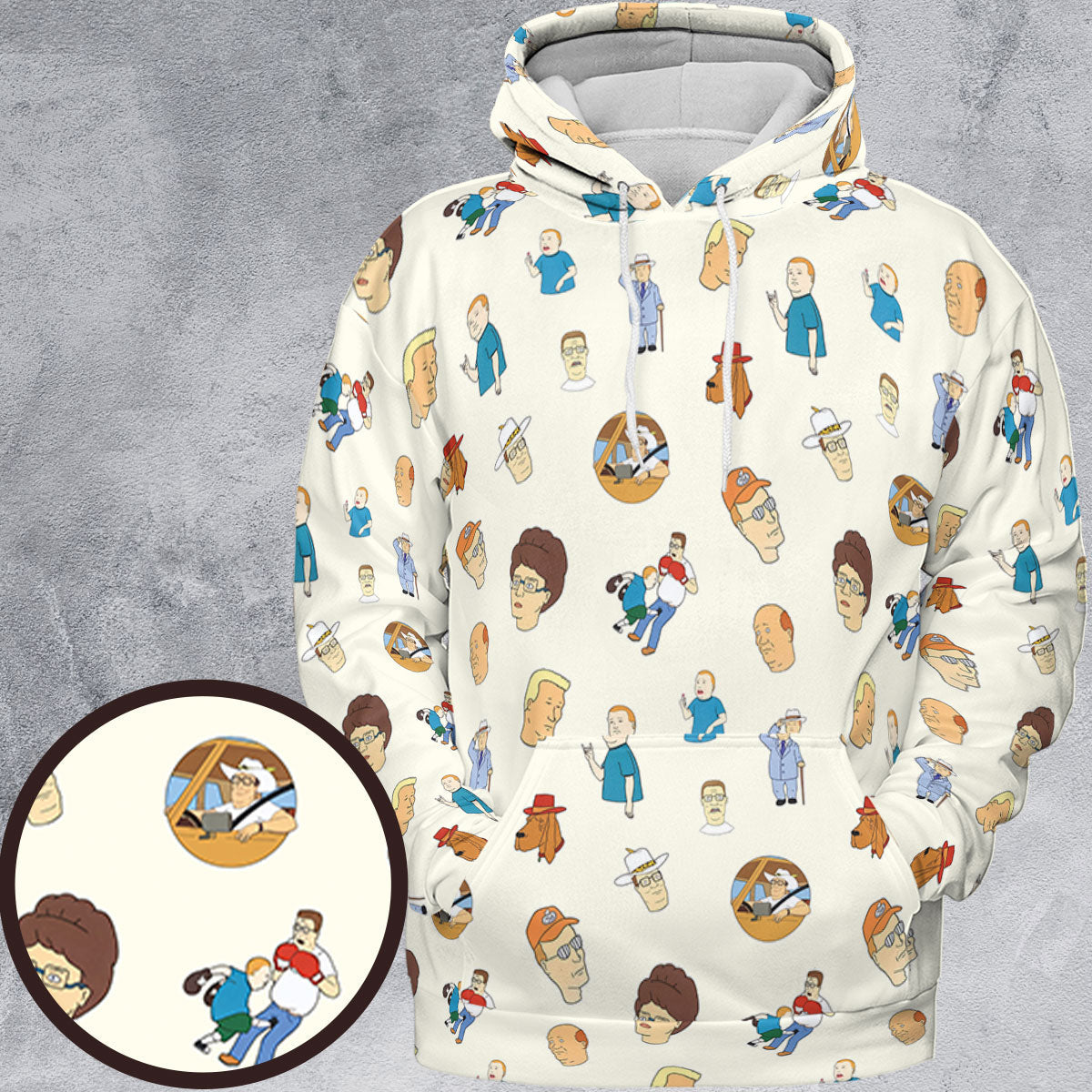 Full Print Hoodie - WESUJLN7