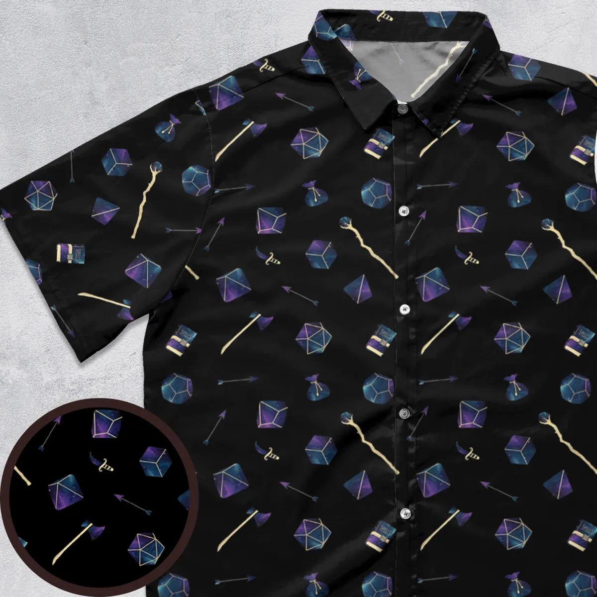 Short Sleeve Button Shirt - F6M85ATS