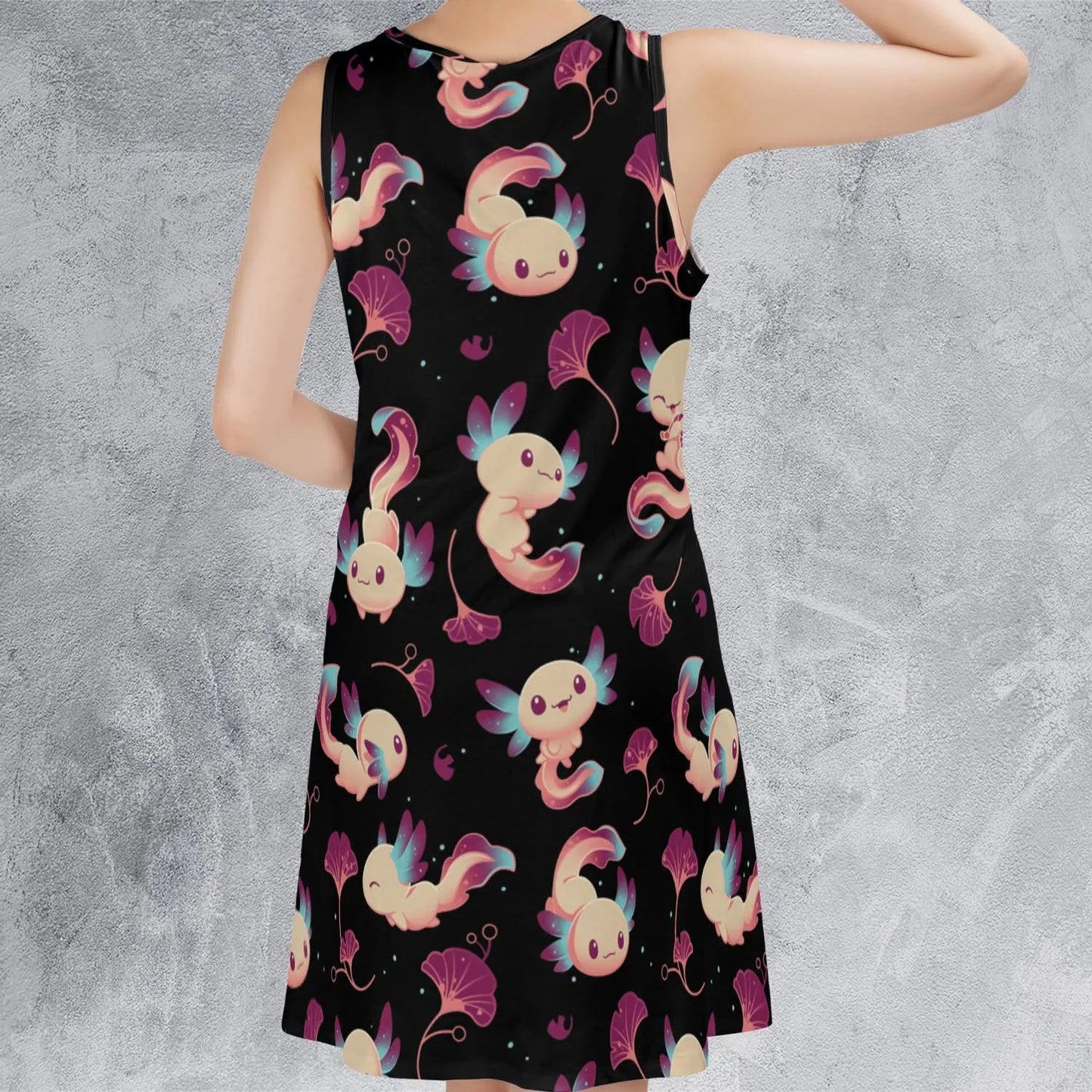 Casual Sleeveless Dress - QH1TMFAW