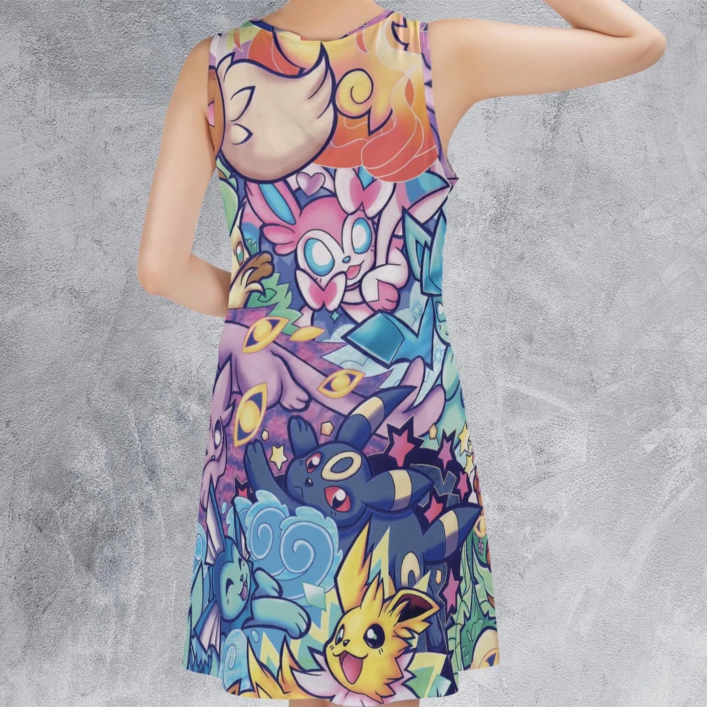 Casual Sleeveless Dress - Y96HD6MP