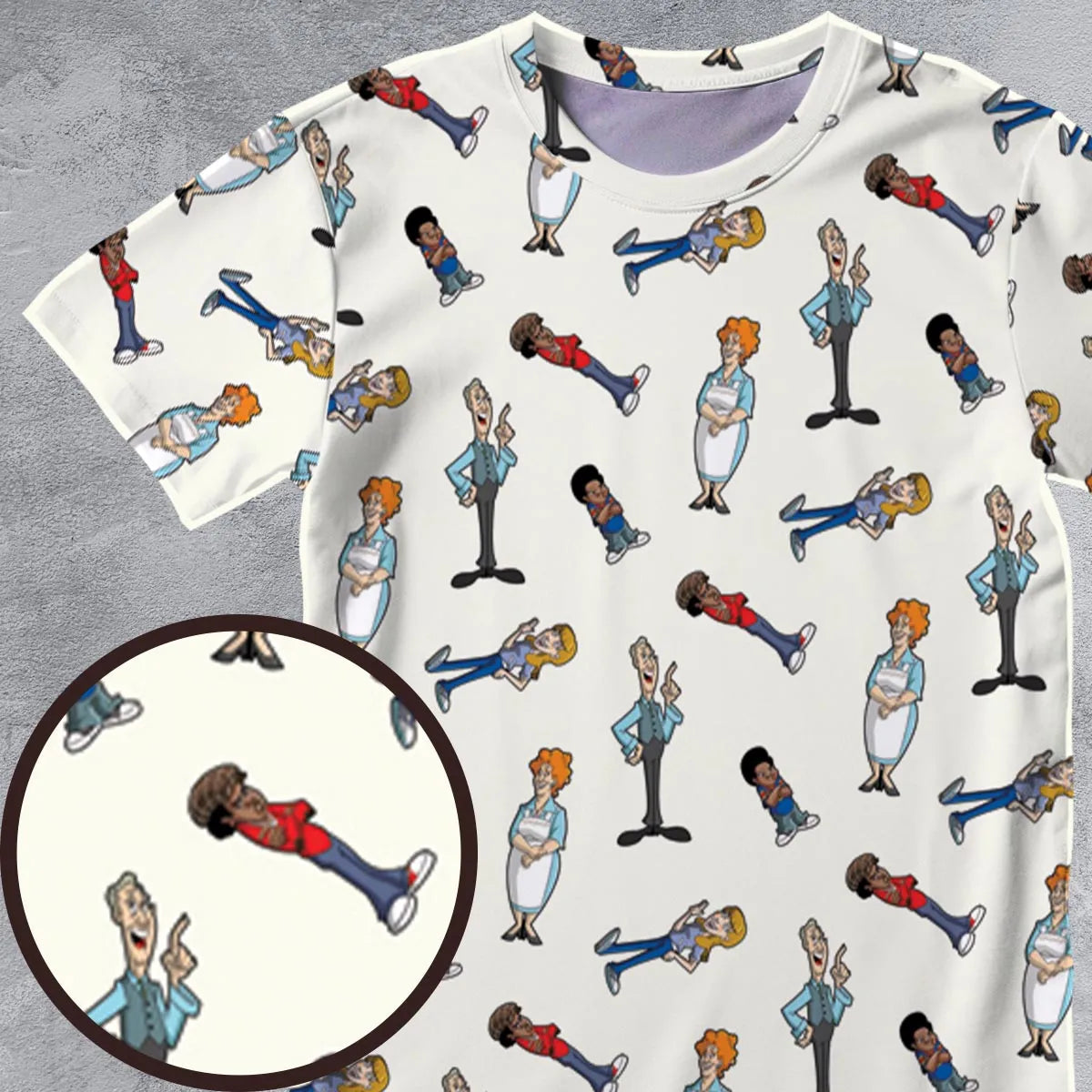 Full Print T-Shirt - B6WS5WP4