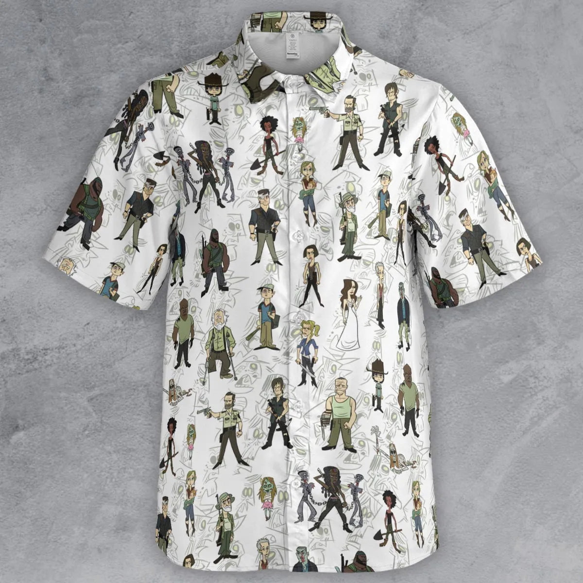 Short Sleeve Button Shirt - ZEXGRESH