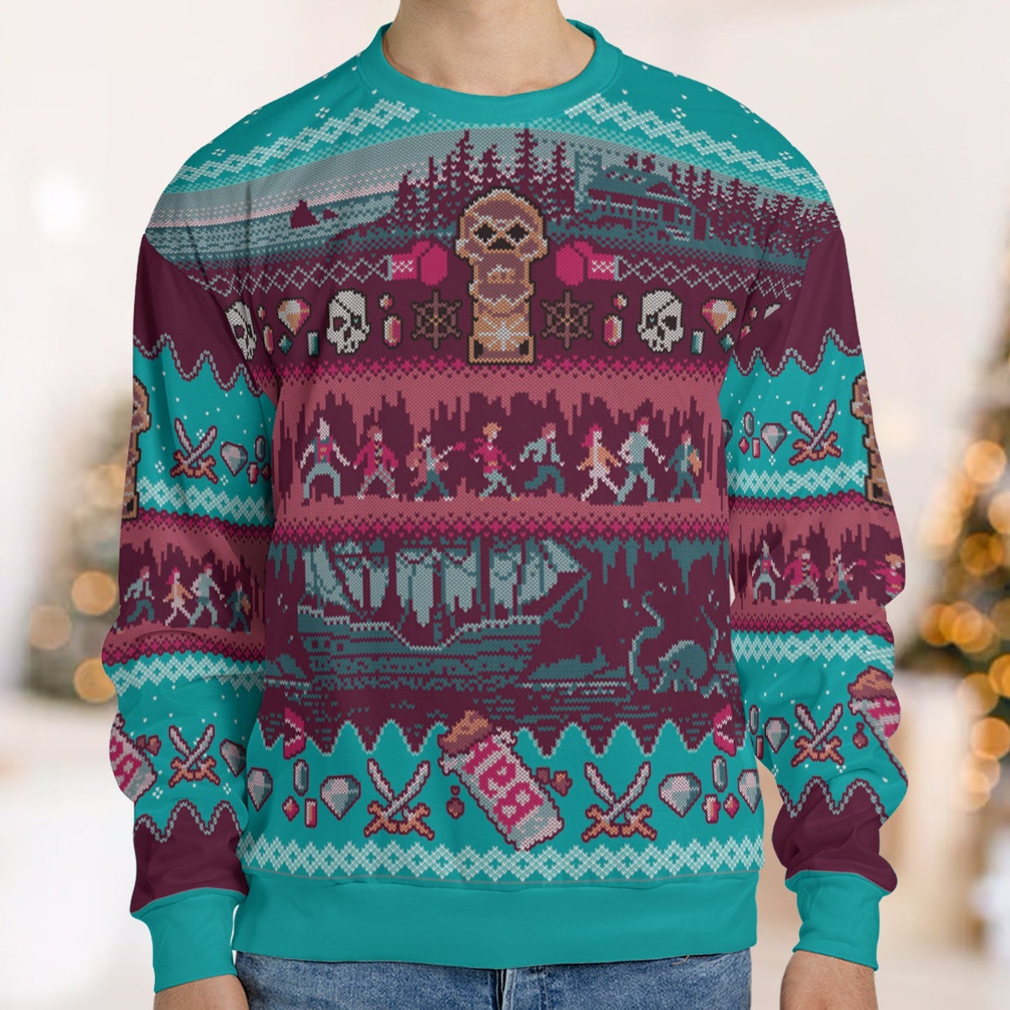 Ugly Christmas Sweatshirt - KWURNT77