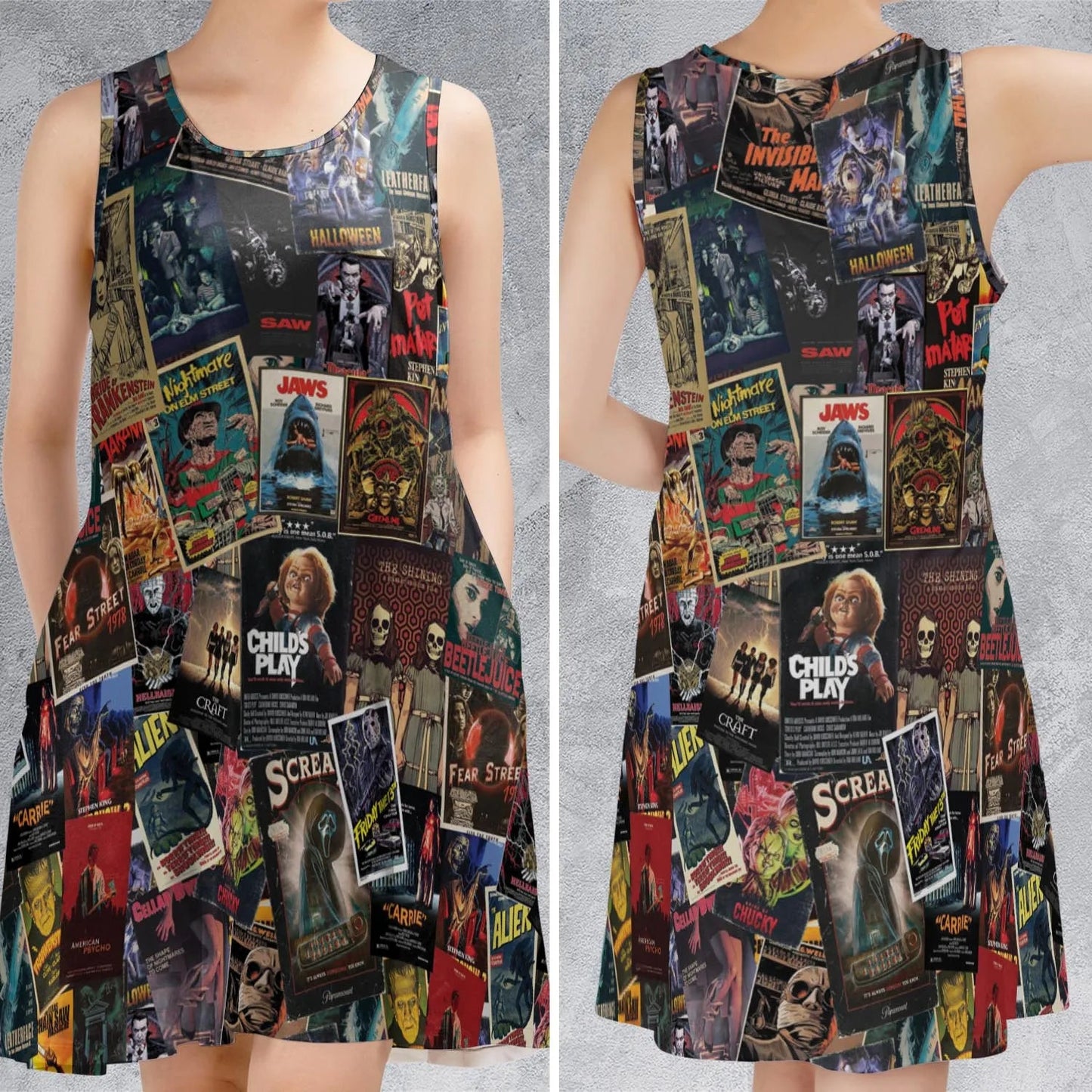 Casual Sleeveless Dress - 95JPJARV