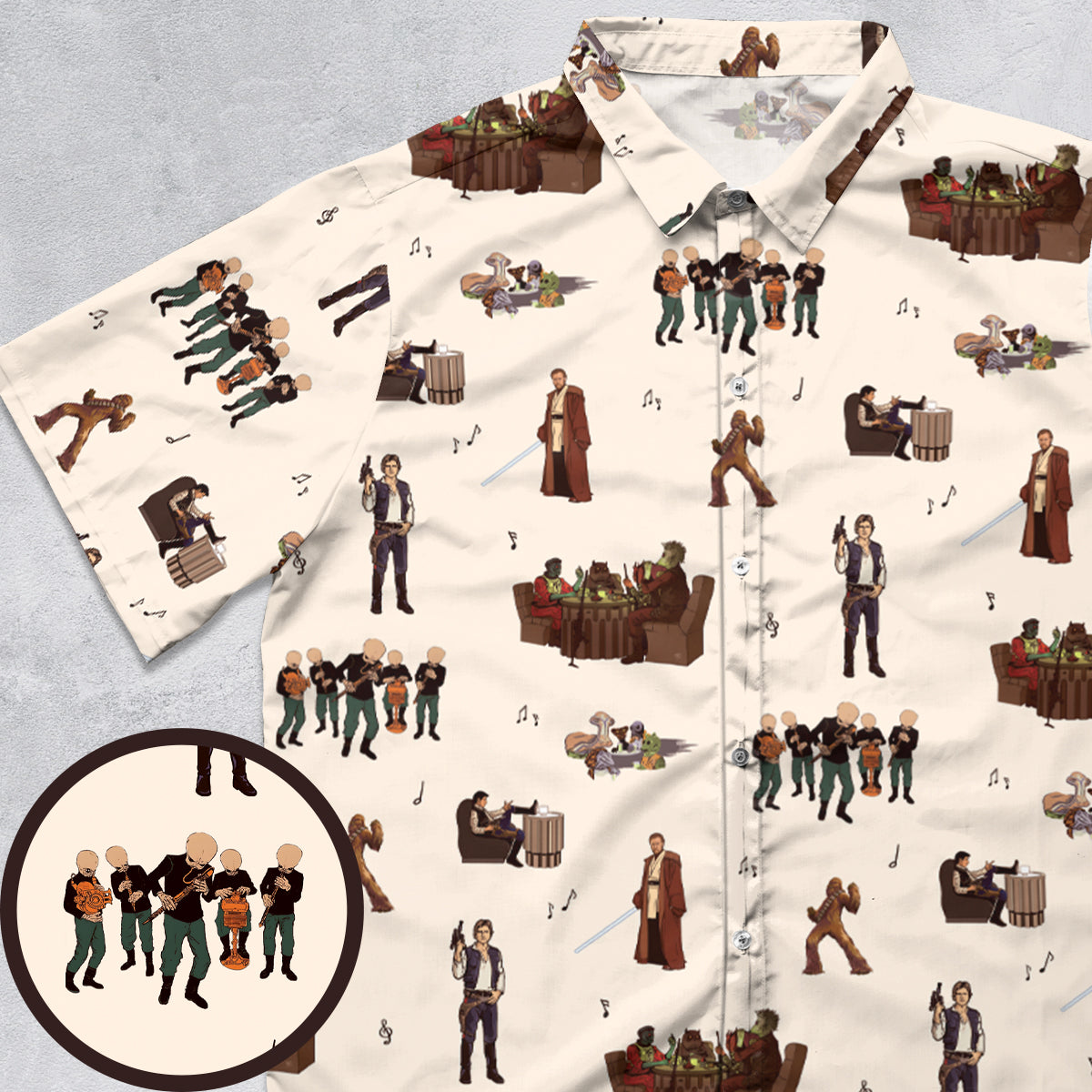 Short Sleeve Button Shirt - 5393QZB3