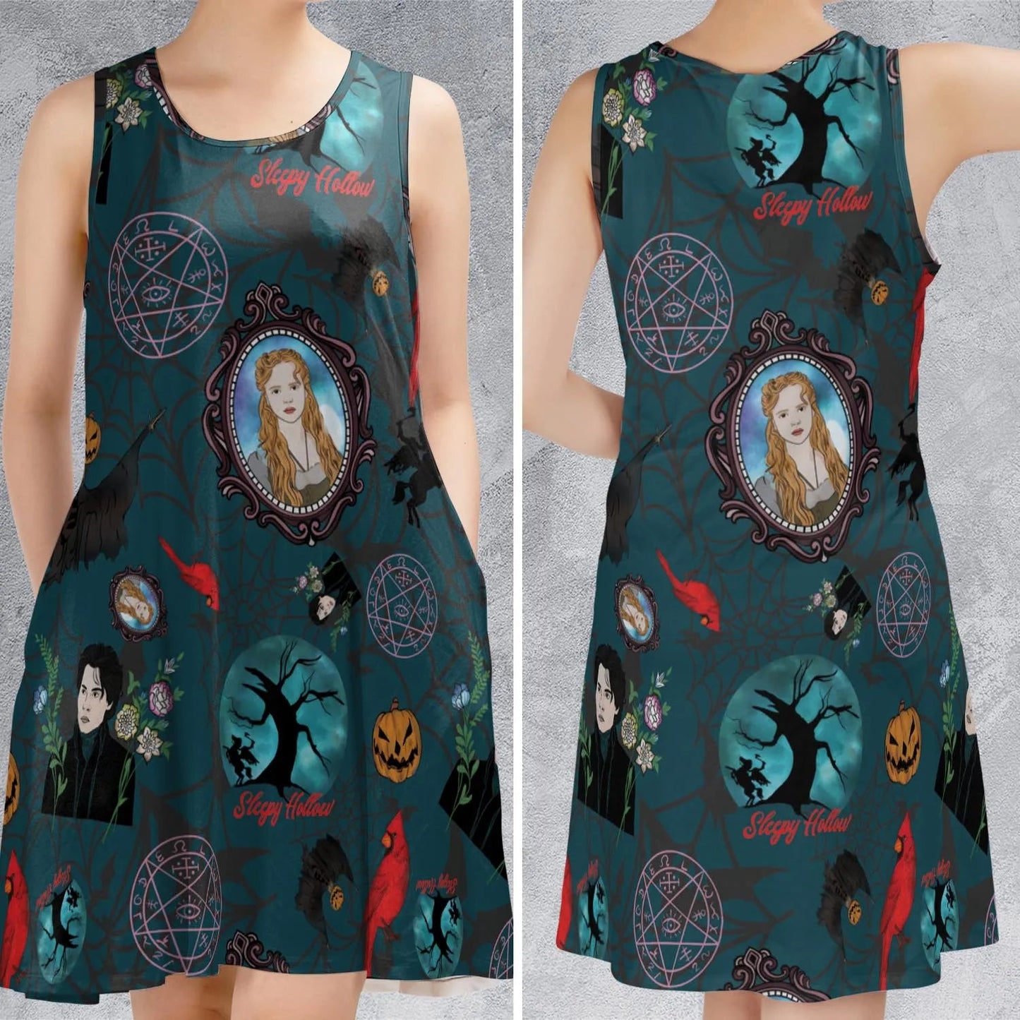 Casual Sleeveless Dress - D5GUMS21