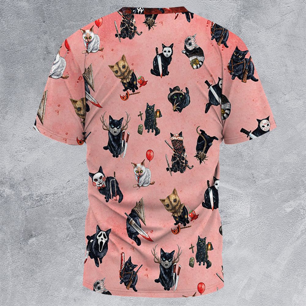 All-Over Print Unisex T-Shirt - Y6SM9M7Z -  - 4