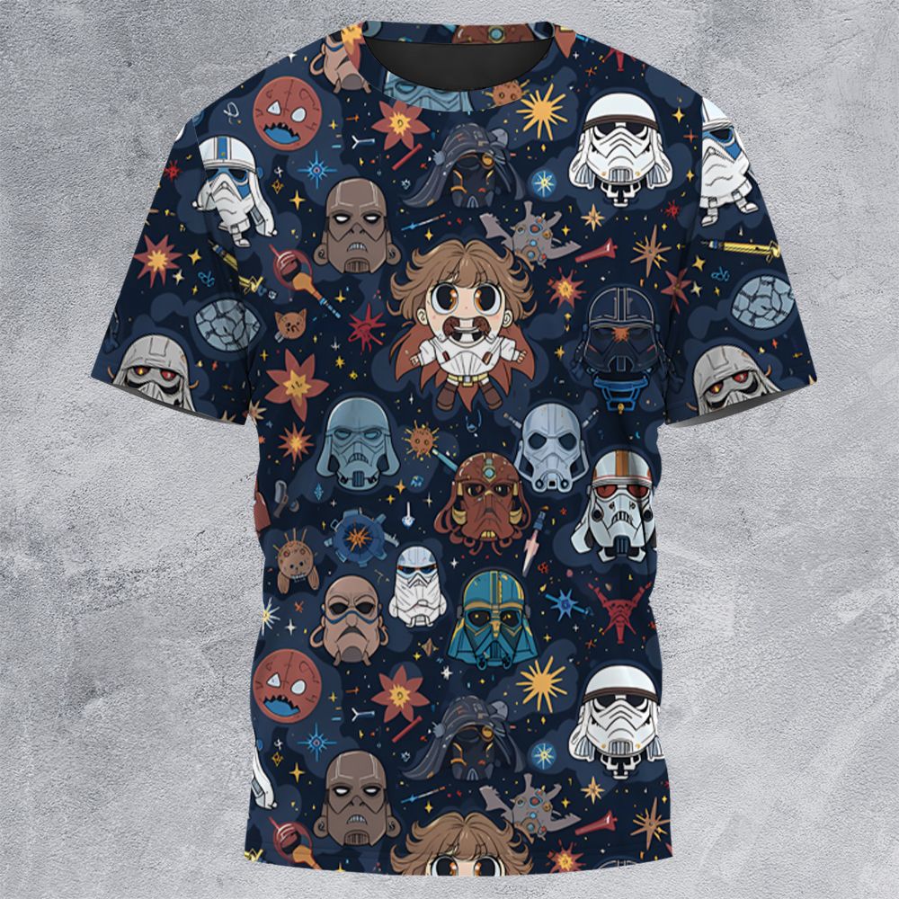 All-Over Print Unisex T-Shirt - GR5U4SJ8 -  - 3