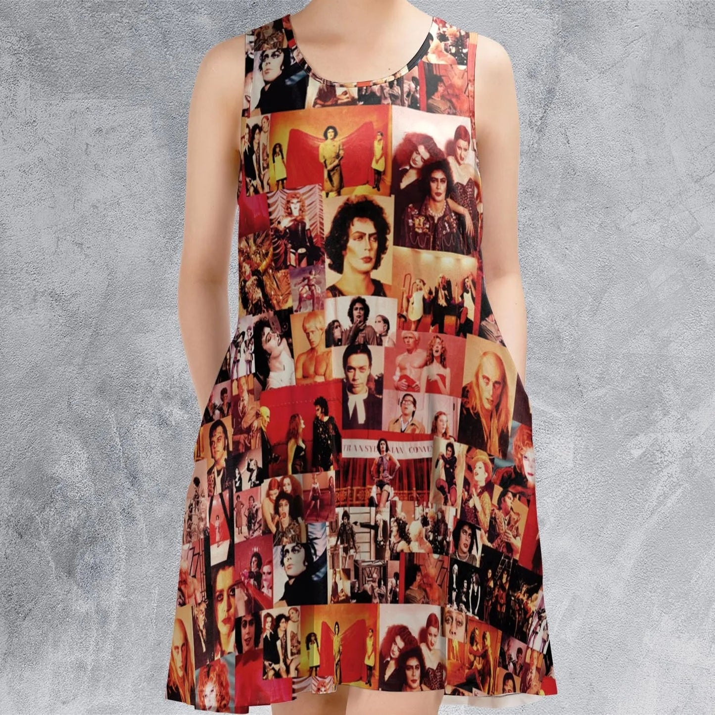Casual Sleeveless Dress - 7HMTFDDY