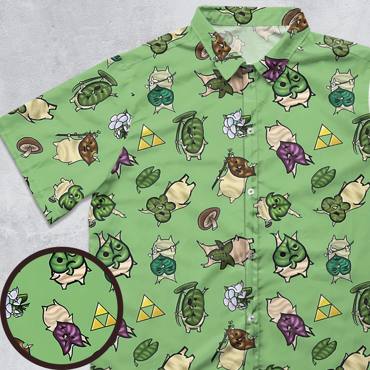Short Sleeve Button Shirt - G18TU73Z