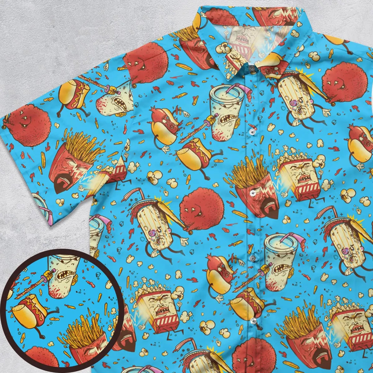Short Sleeve Button Shirt - AC775NLK