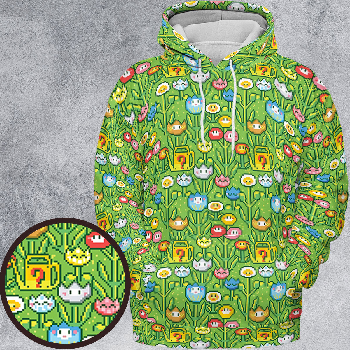 Full Print Hoodie - ZAP7AVMS