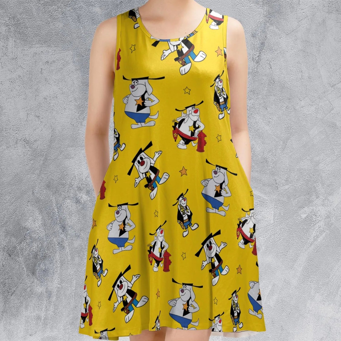 Casual Sleeveless Dress - JMES89G3
