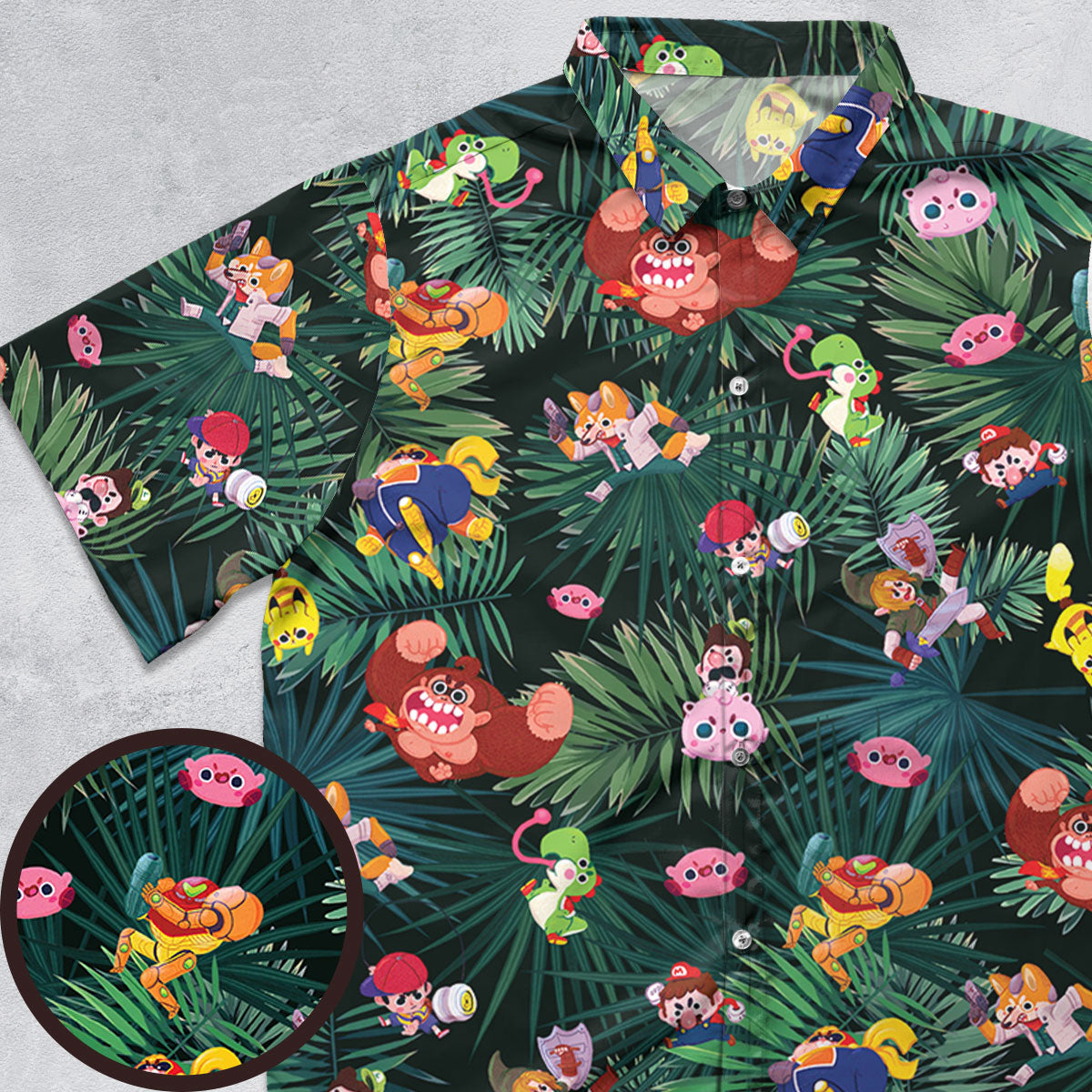 Short Sleeve Button Shirt - RW654P7G