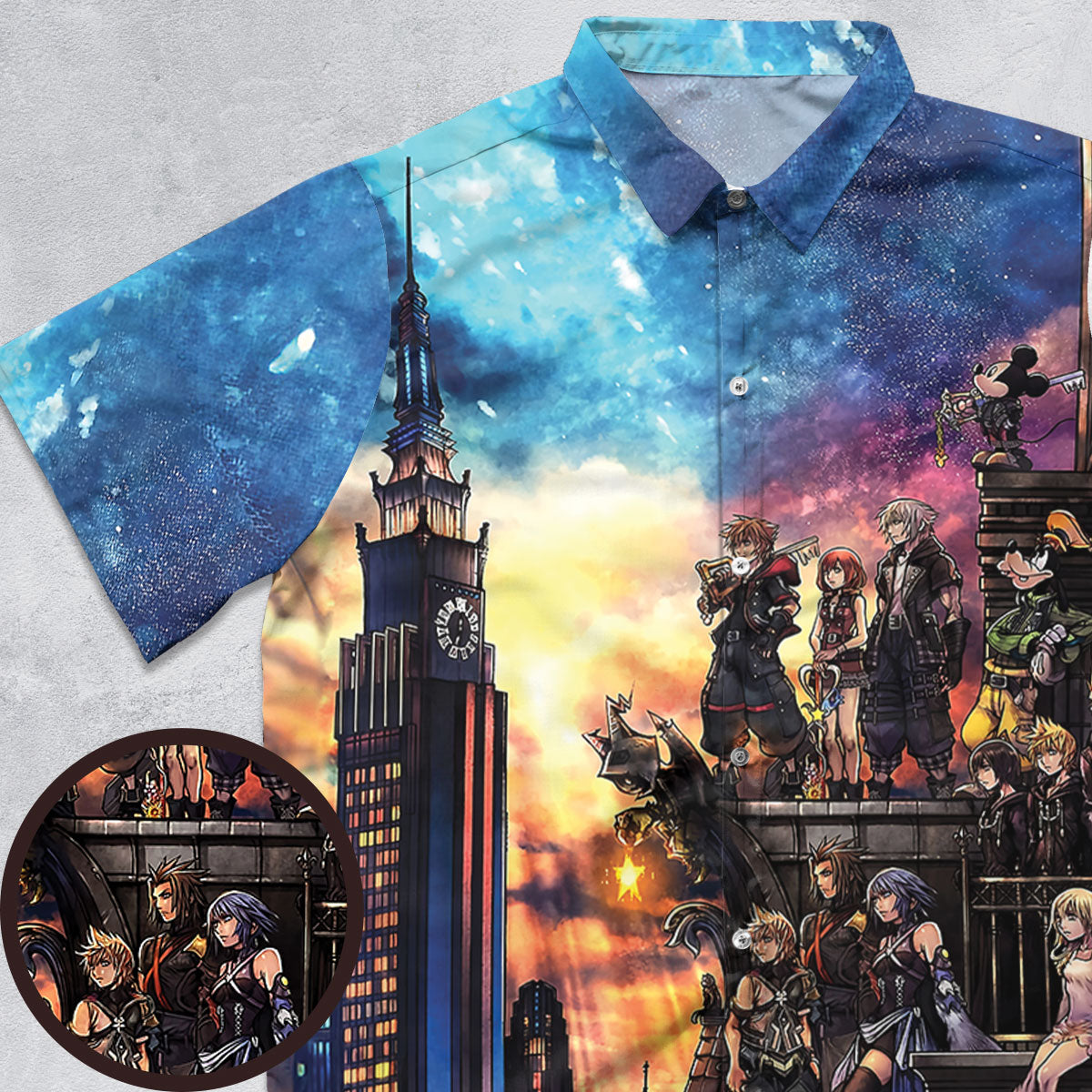 Short Sleeve Button Shirt - 8HA1SHAZ
