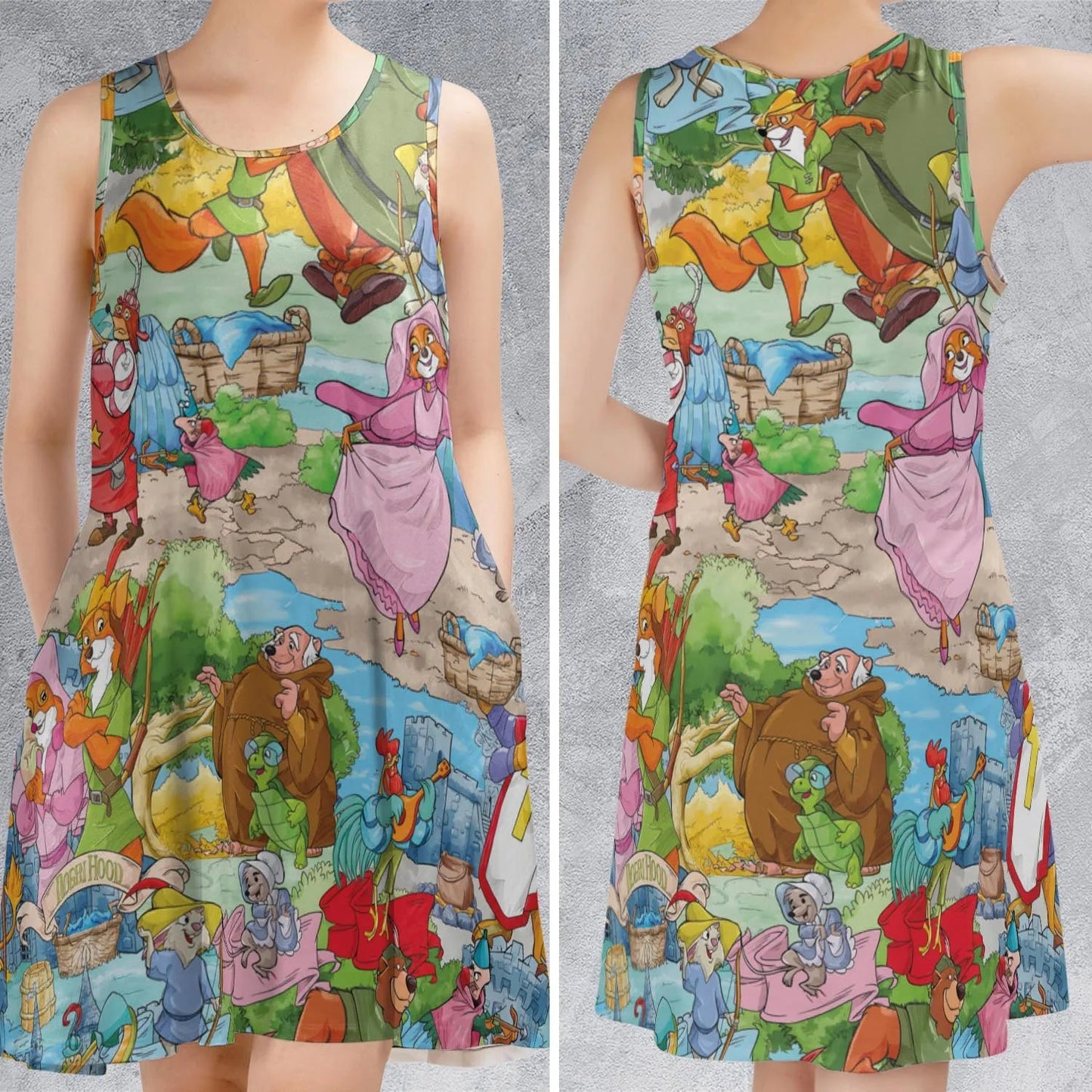 Casual Sleeveless Dress - JMC9AXMD