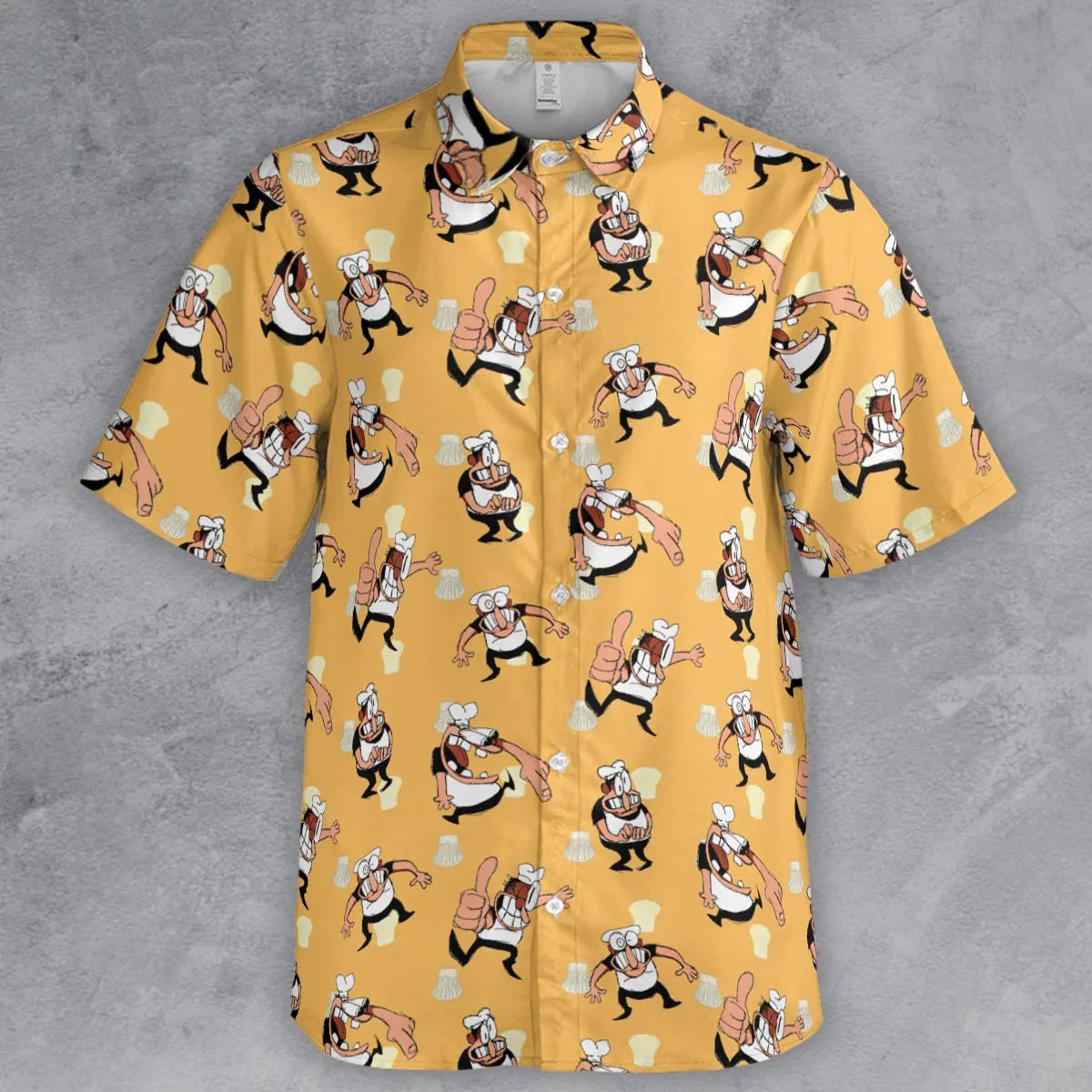 Short Sleeve Button Shirt - 629A6FSA