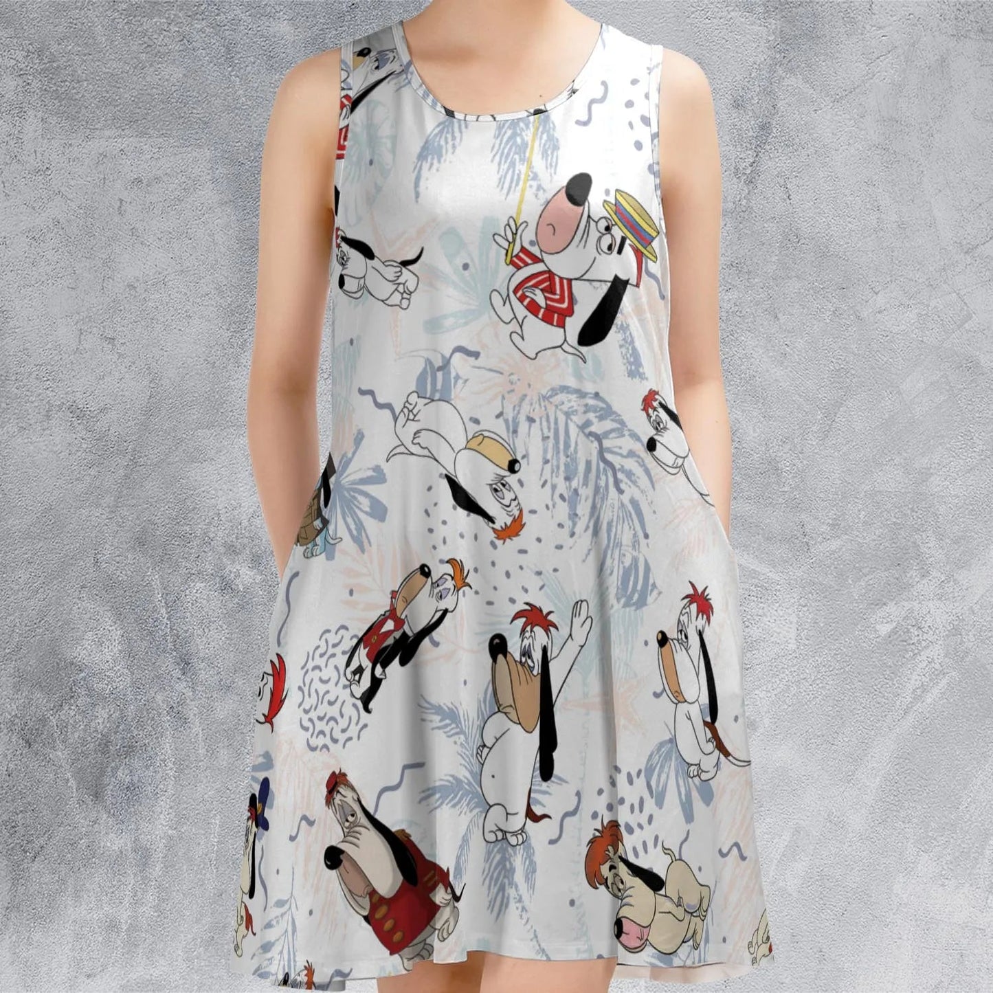 Casual Sleeveless Dress - FXFQJMQ8