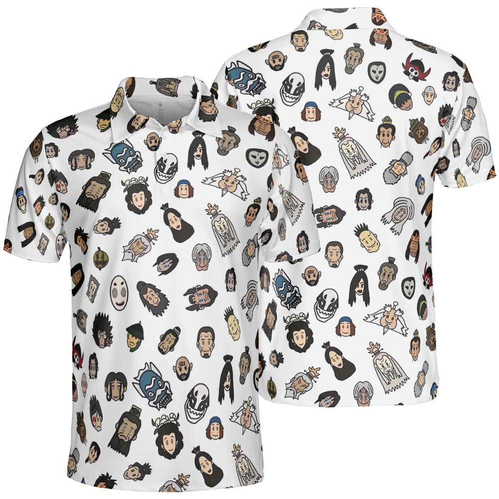 AOP Men/Women Polo Shirt - 2H8SGJ2G -  - 2