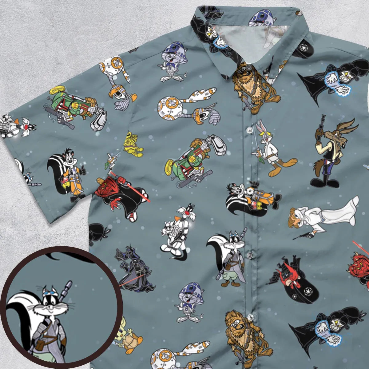 Short Sleeve Button Shirt - DEXMY5SQ