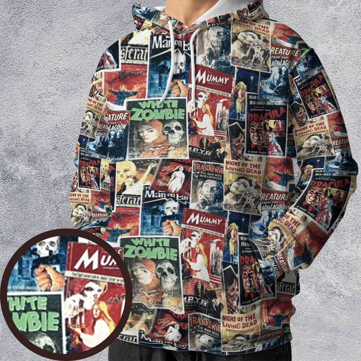 Full Print Hoodie - U4WQG7WN
