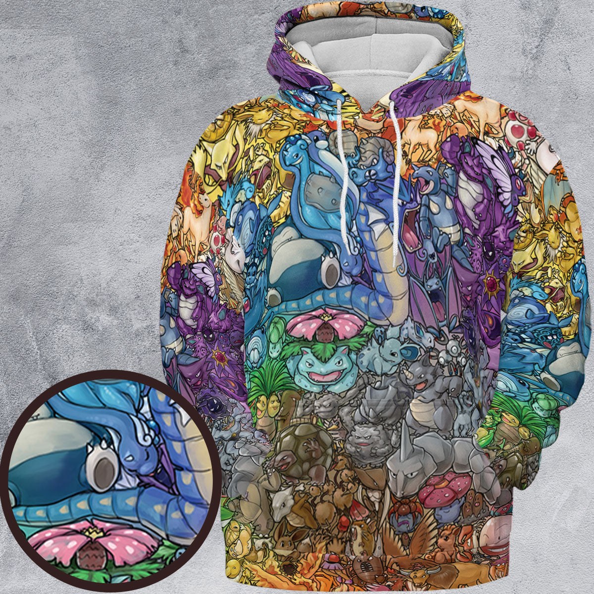 Full Print Hoodie - B66SA9QJ