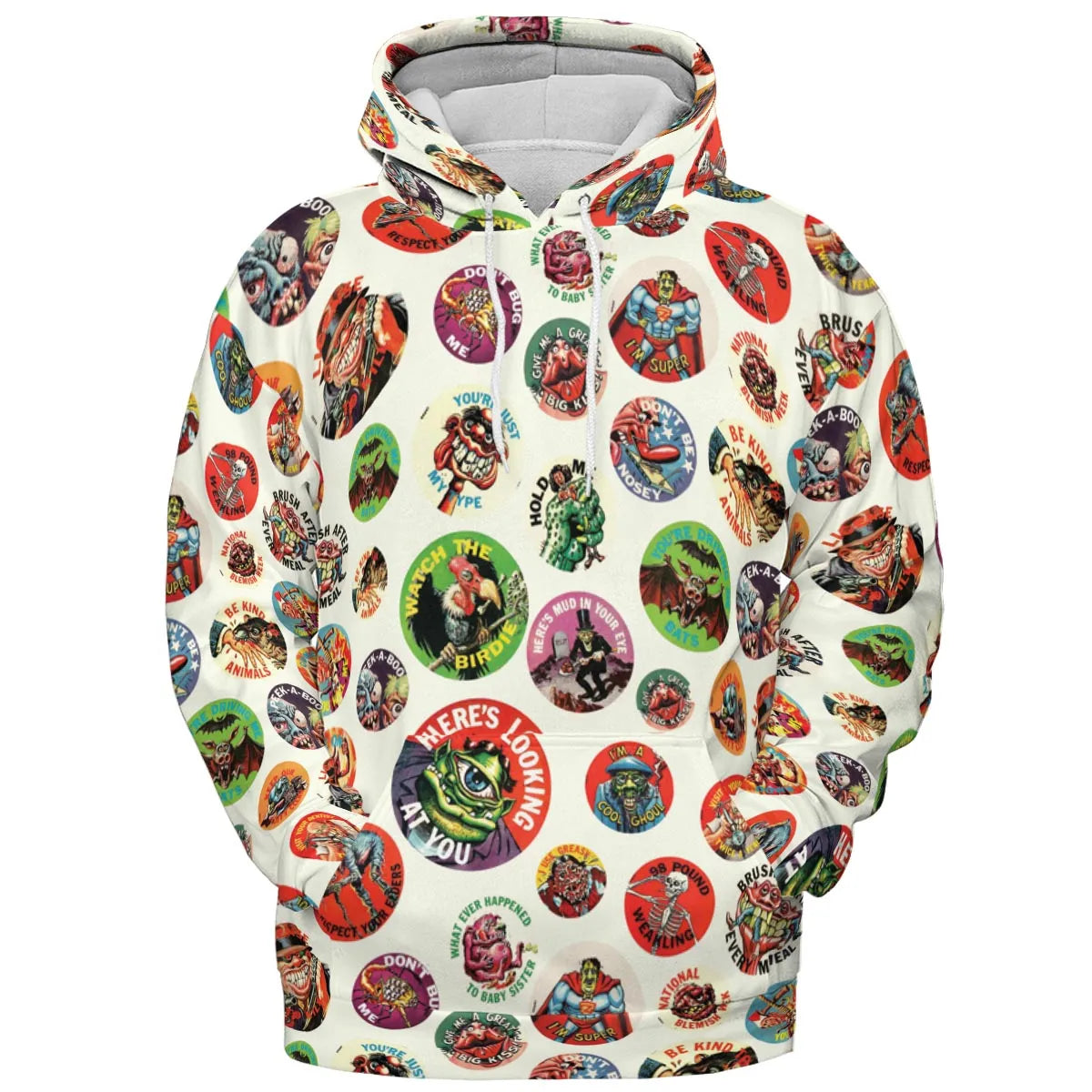 Full Print Hoodie - ZDSQKJCR