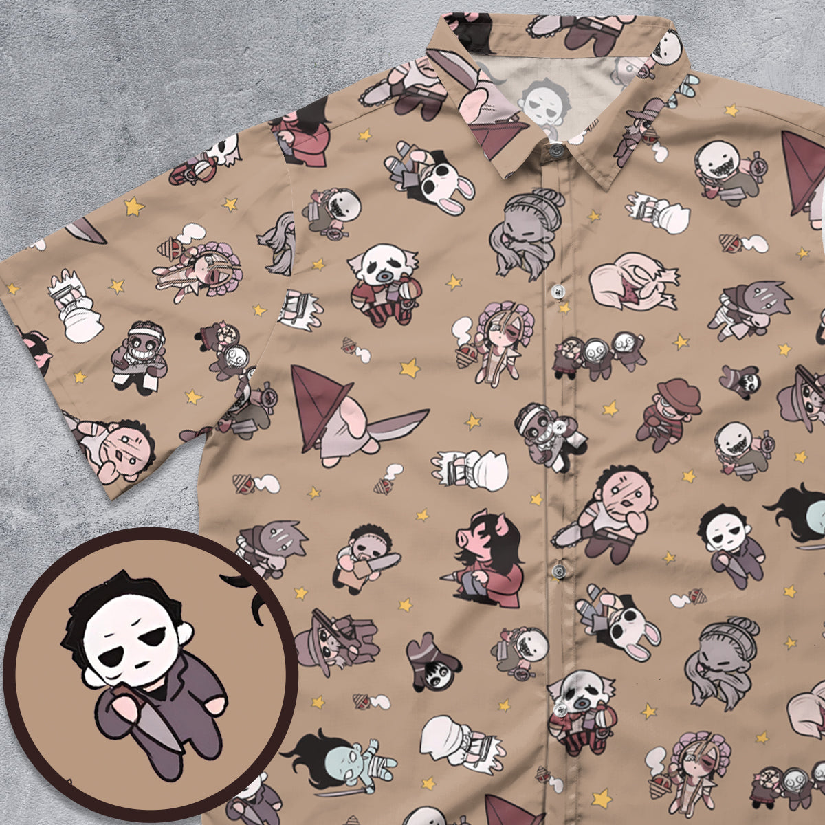 Short Sleeve Button Shirt - Q47XDMJE