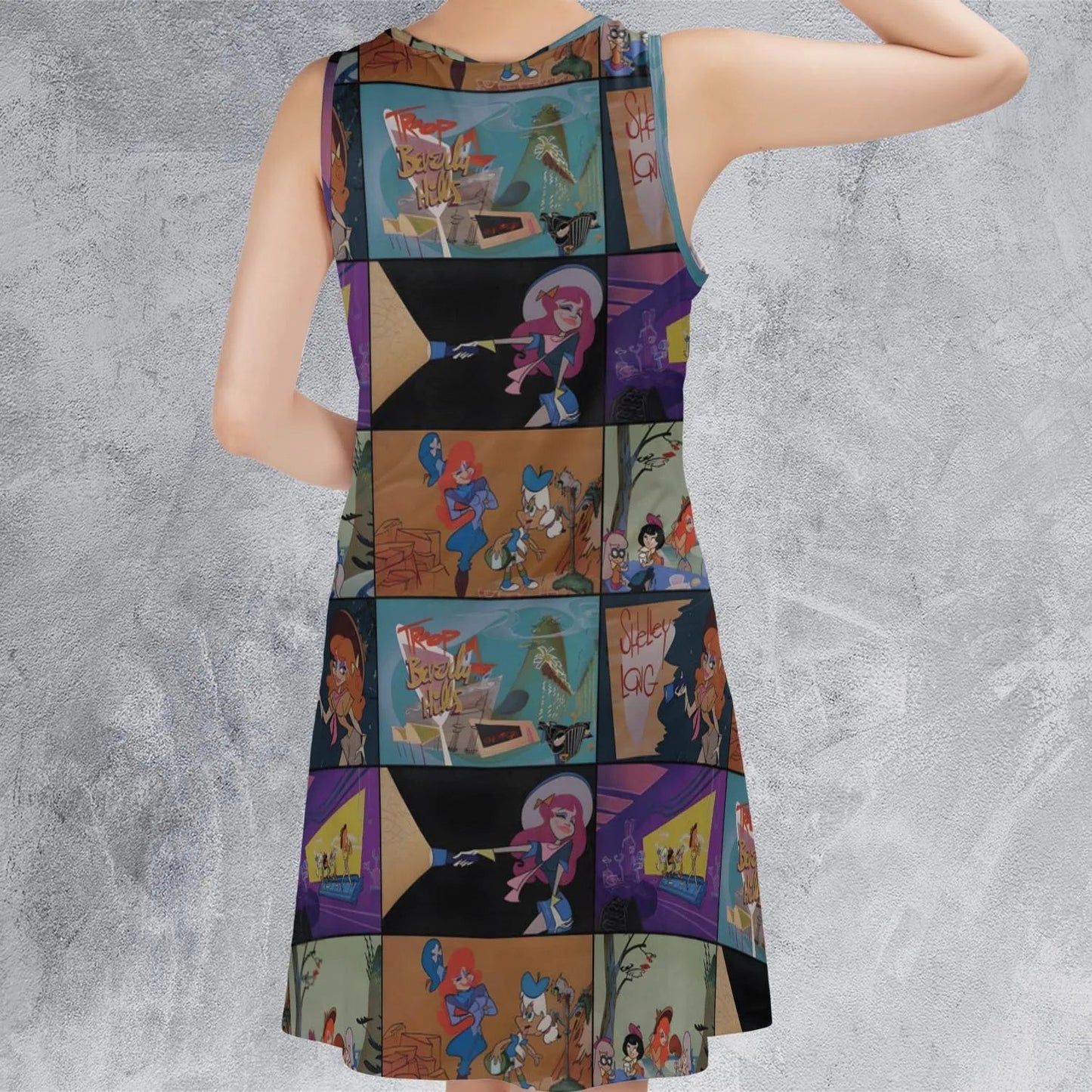 Casual Sleeveless Dress - M9USY6EY