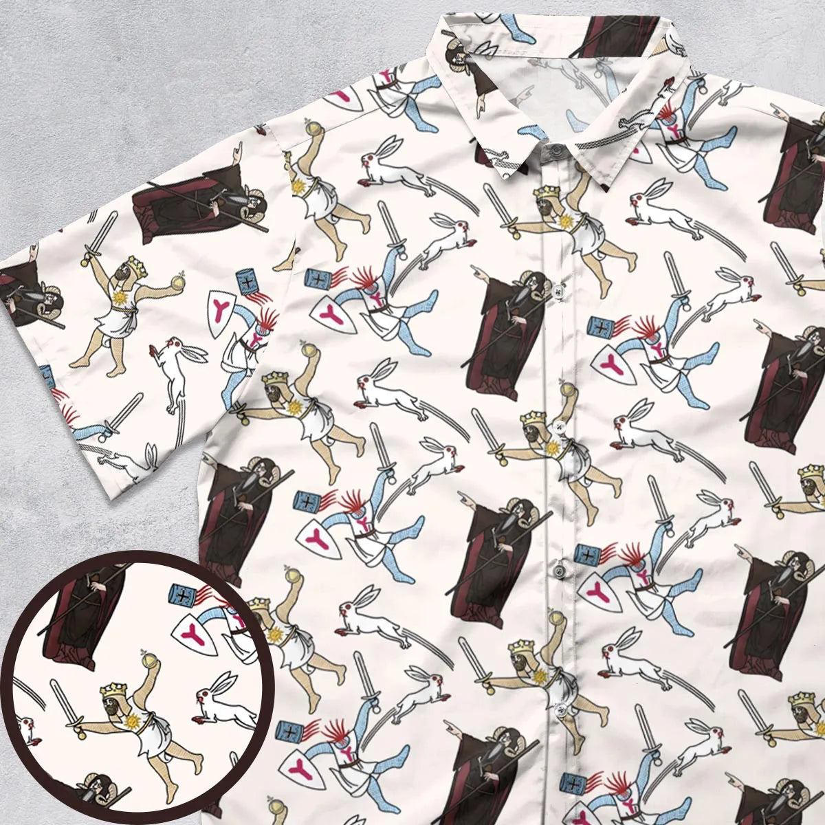 Short Sleeve Button Shirt - P4HR4WSG