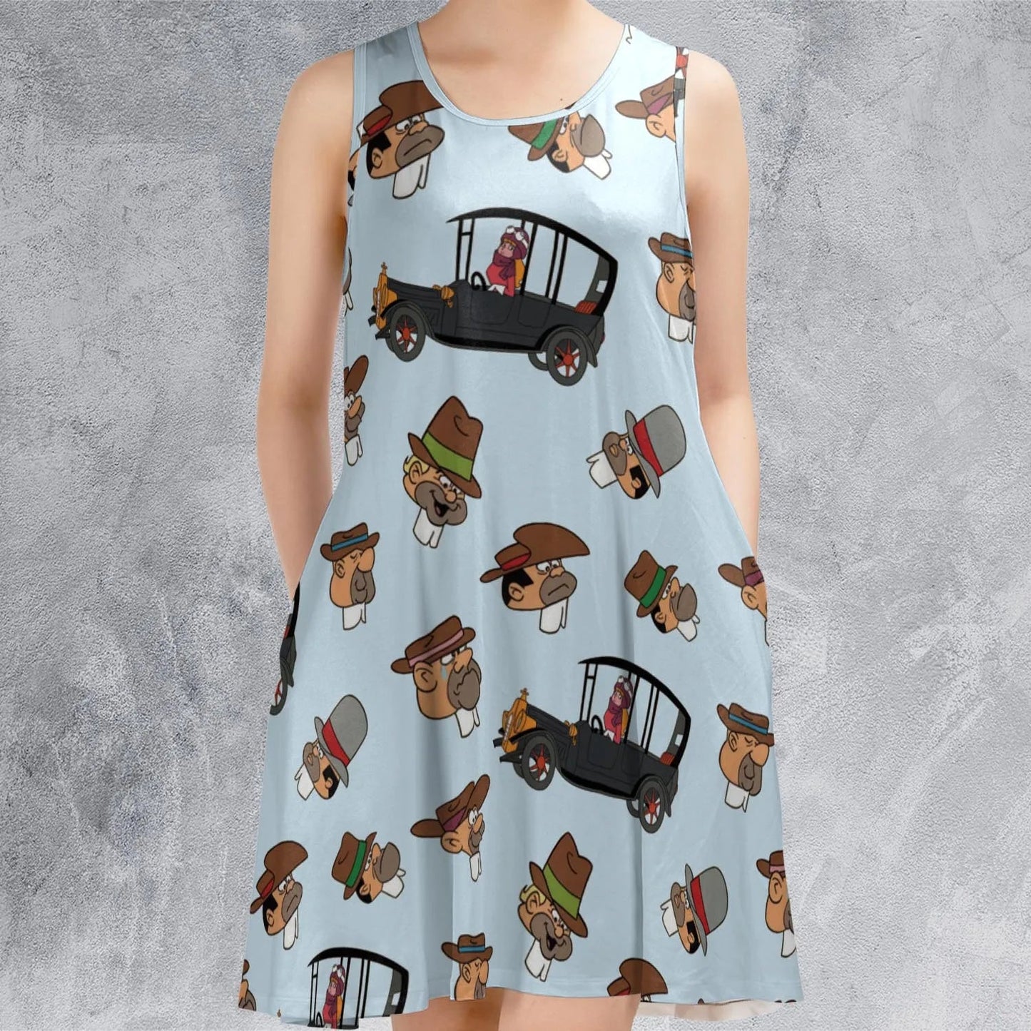 Casual Sleeveless Dress - BCNXN3M6