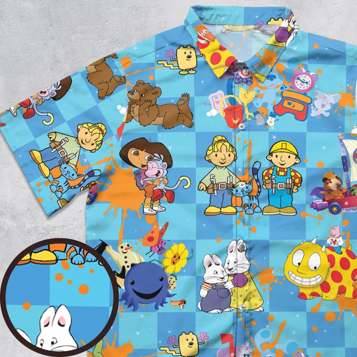 Short Sleeve Button Shirt - D6LY7WXY