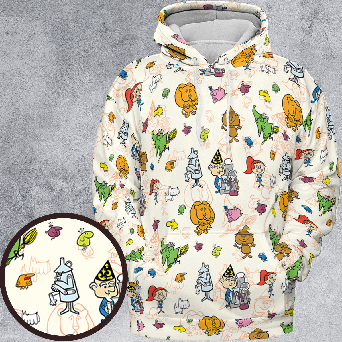 Full Print Hoodie - WKVREGRC
