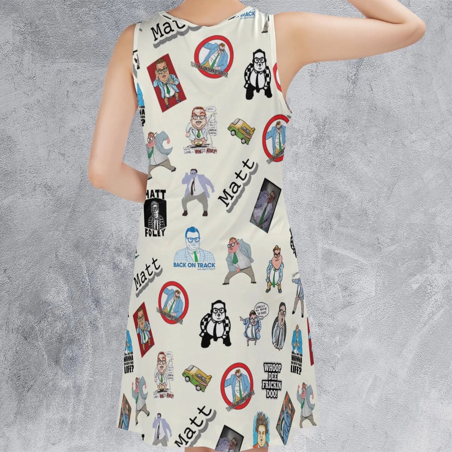 Casual Sleeveless Dress - DBTGTHL9