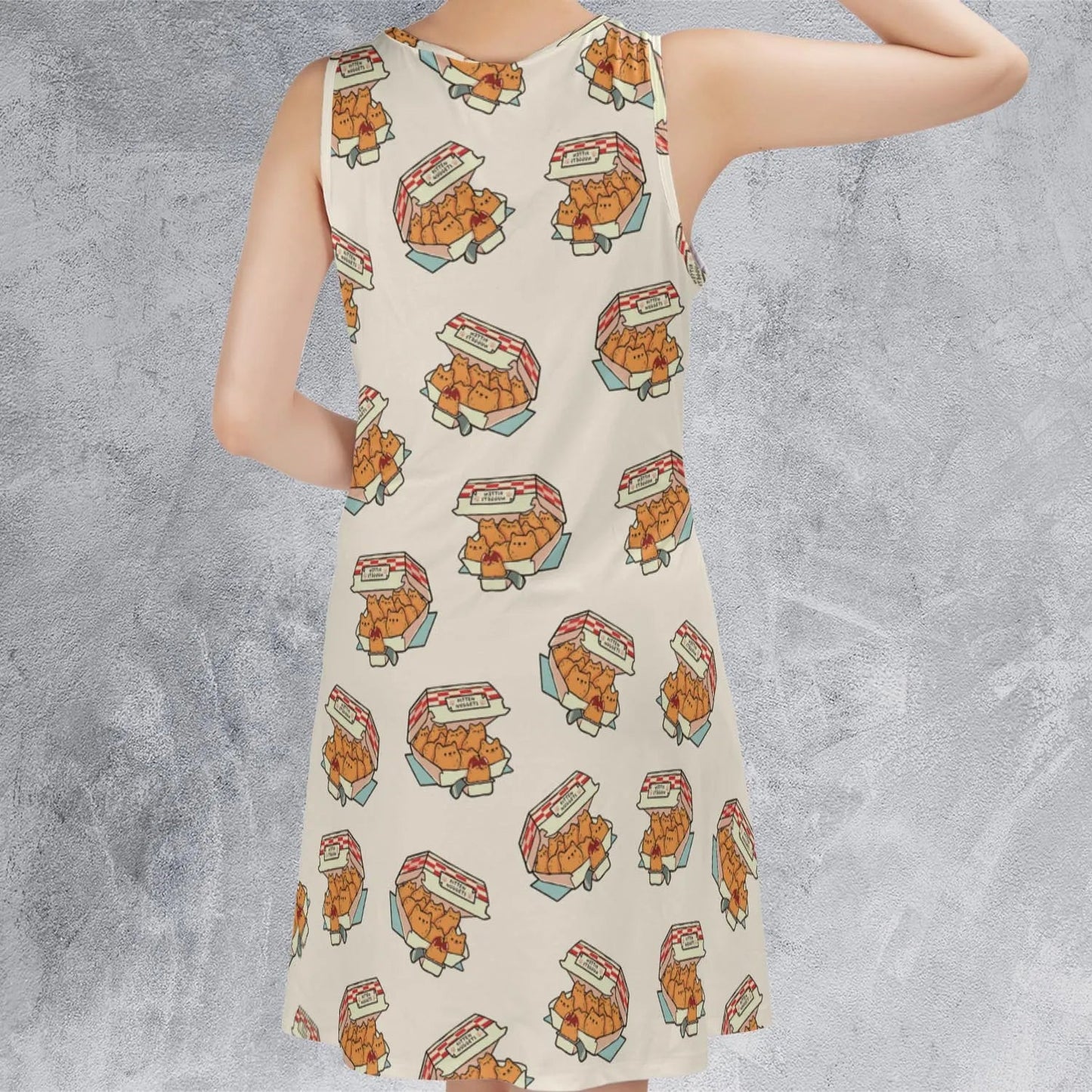 Casual Sleeveless Dress - RCQN7UPP