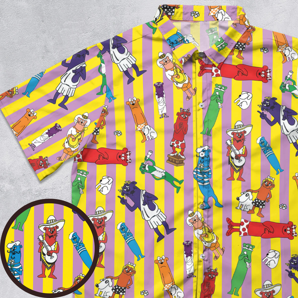 Short Sleeve Button Shirt - 9VVGGKYF