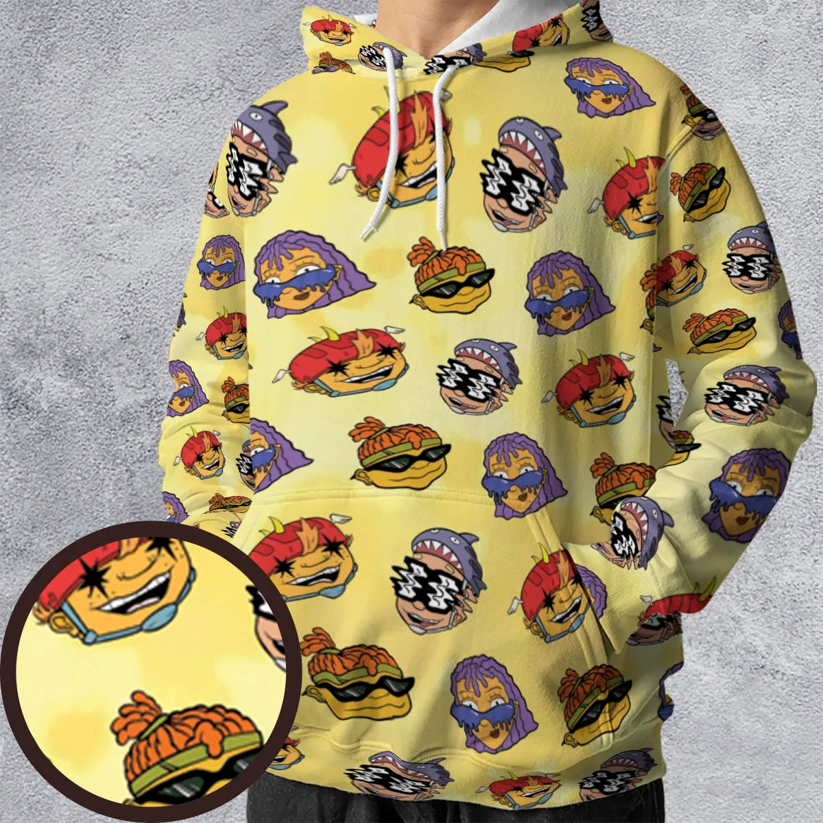 Full Print Hoodie - NY4T9J1U