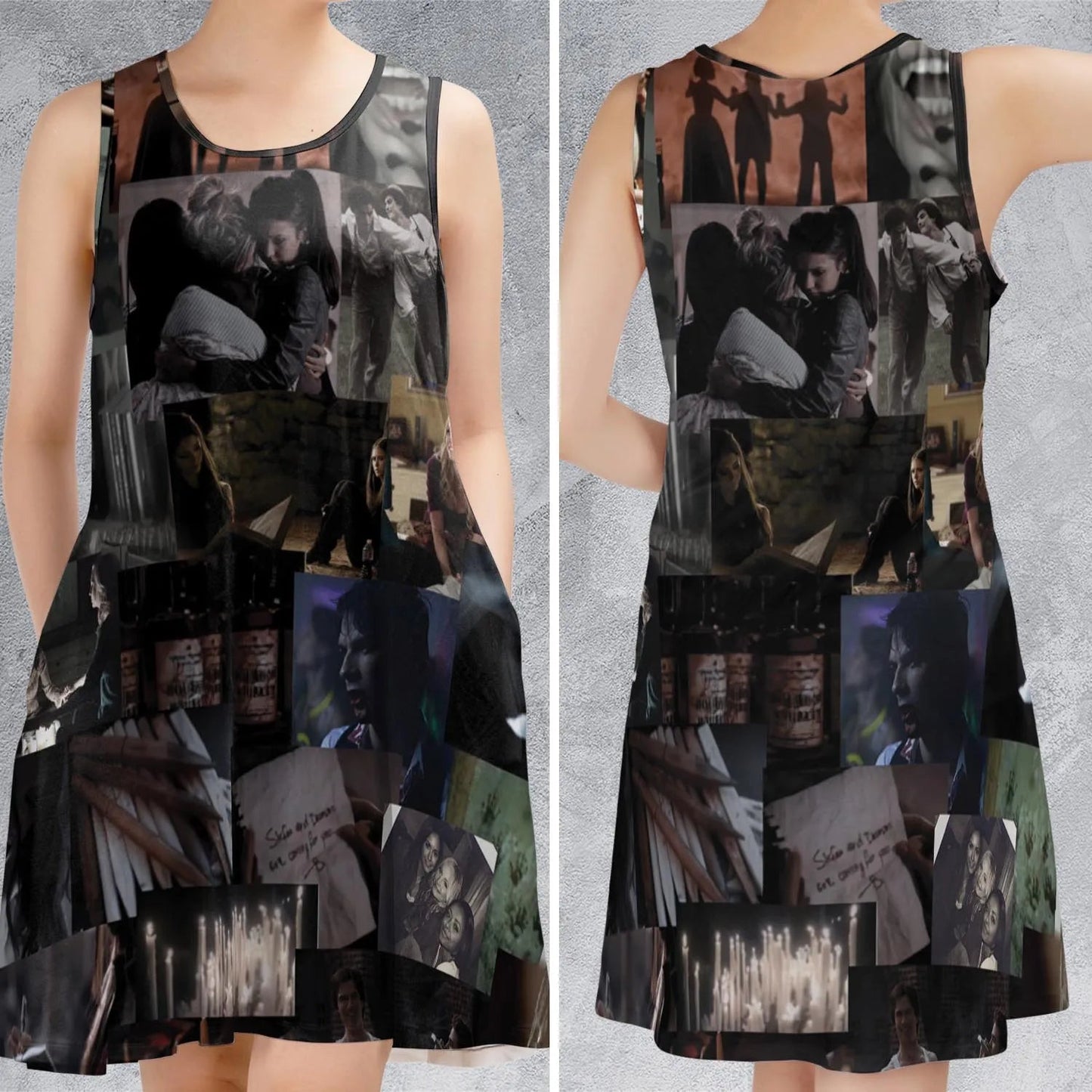 Casual Sleeveless Dress - 4QQ2U6X4