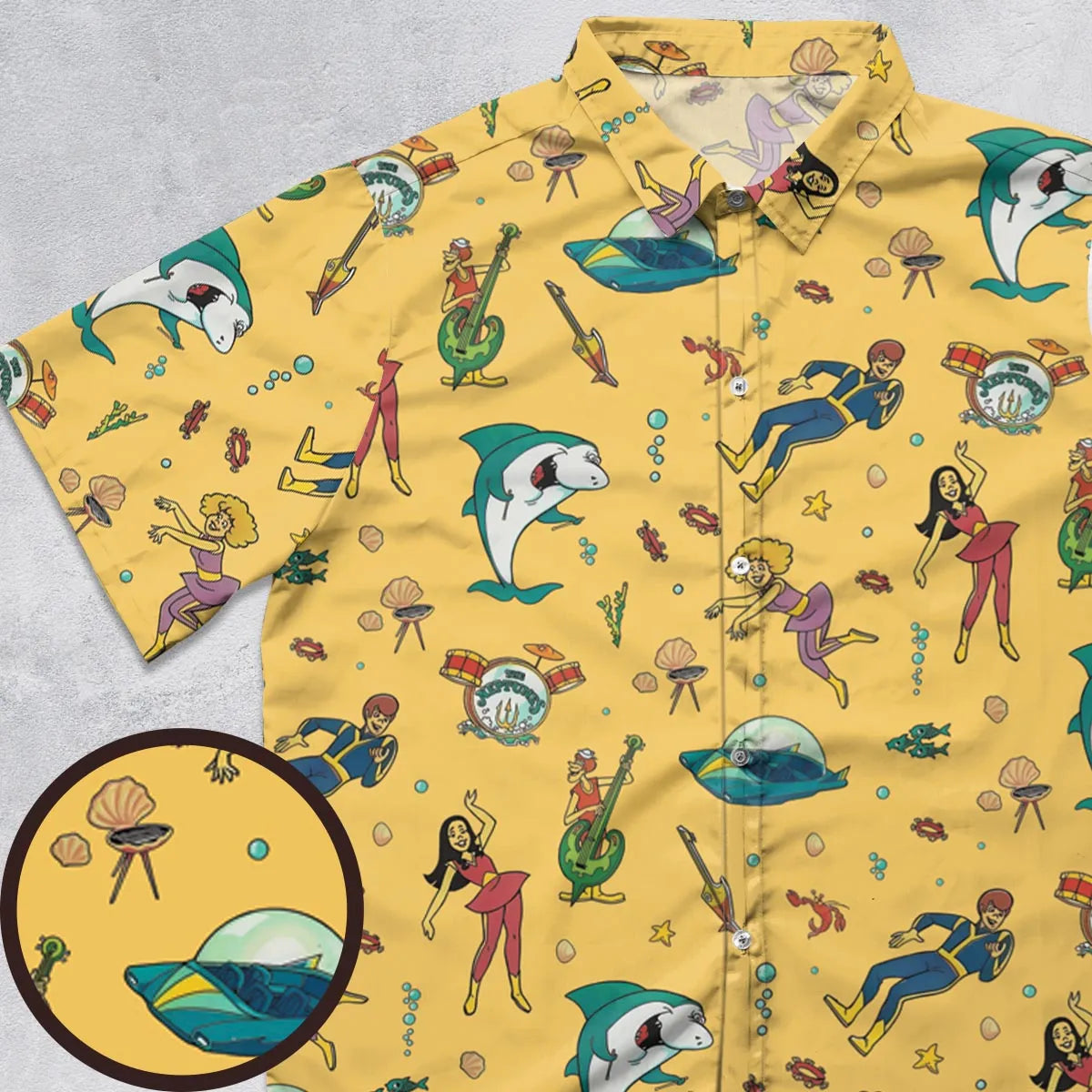 Short Sleeve Button Shirt - L4J2K1AD