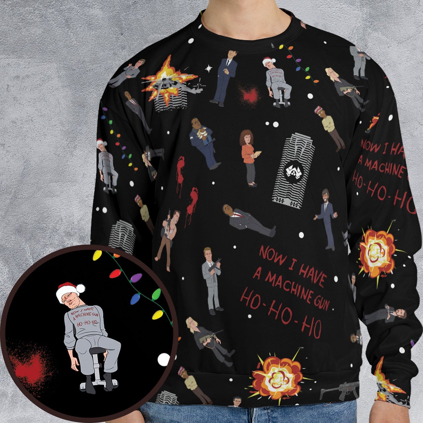 Ugly Christmas Sweatshirt - 8DM254AR