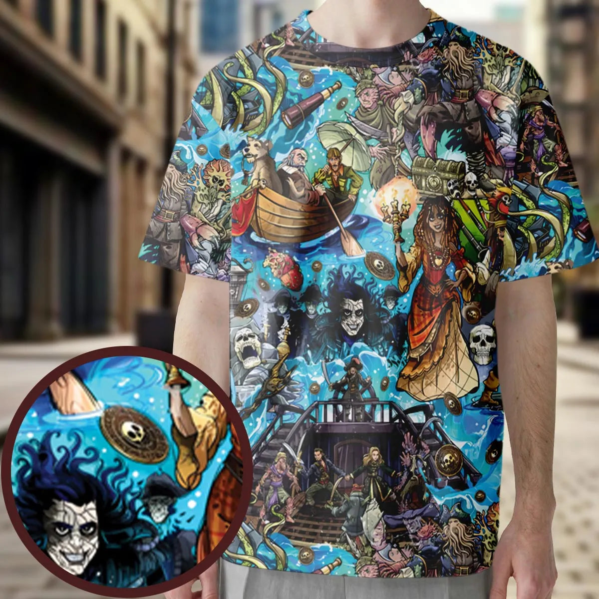 Full Print T-Shirt - 3QD3L1BD