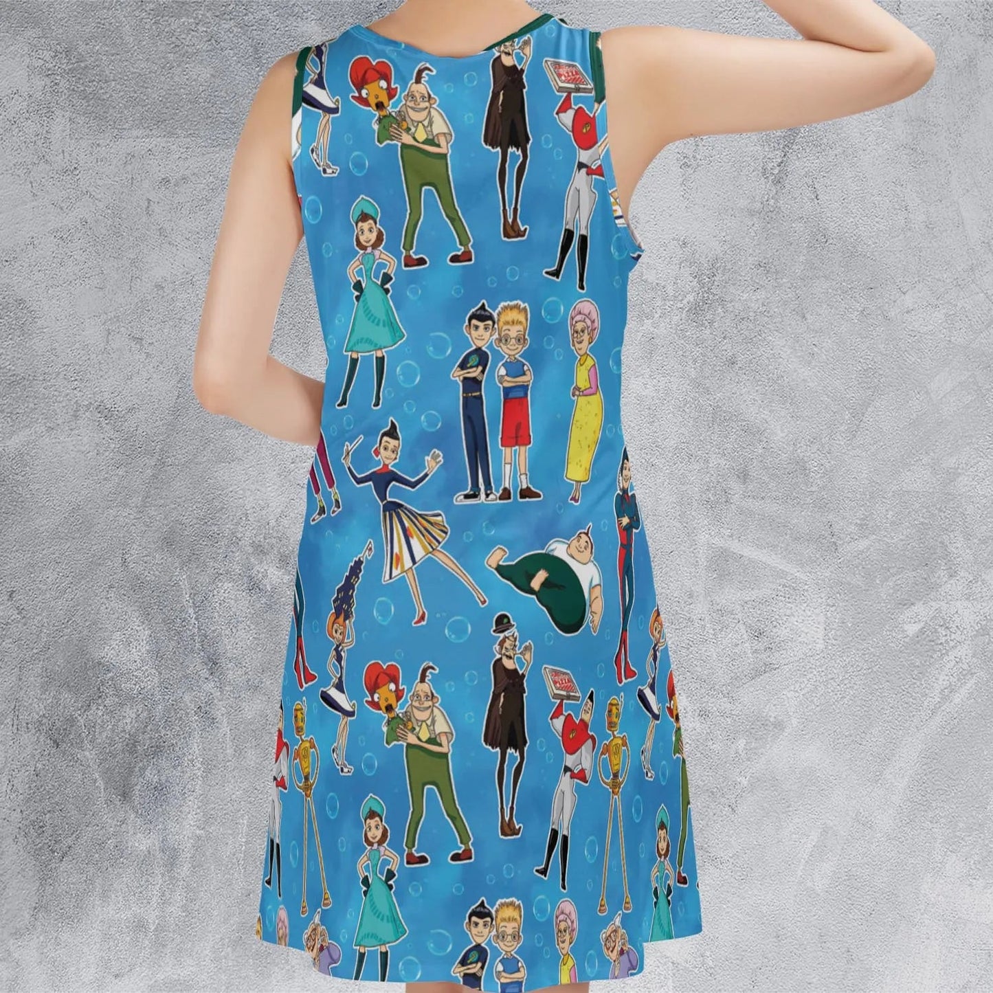 Casual Sleeveless Dress - SMRNBCQK