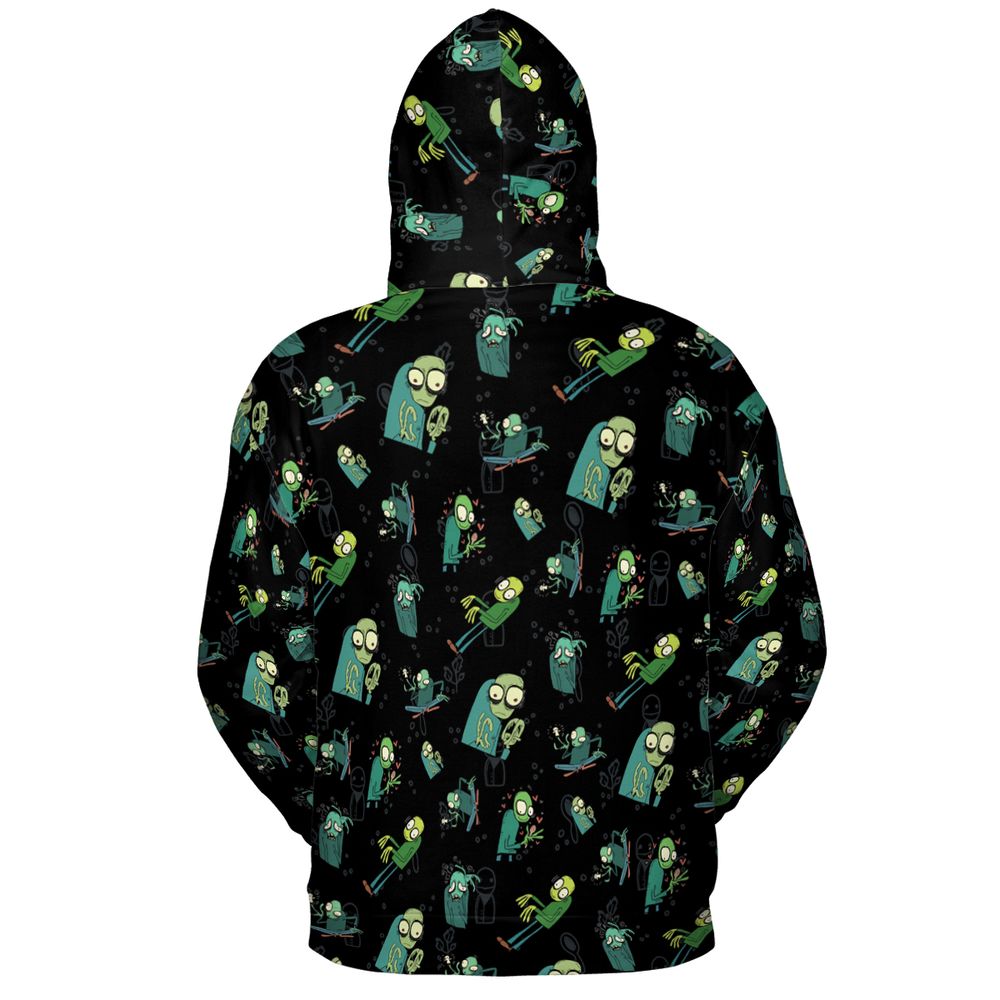 All-over Print Hoodie - ADFEJKFY -  - 4