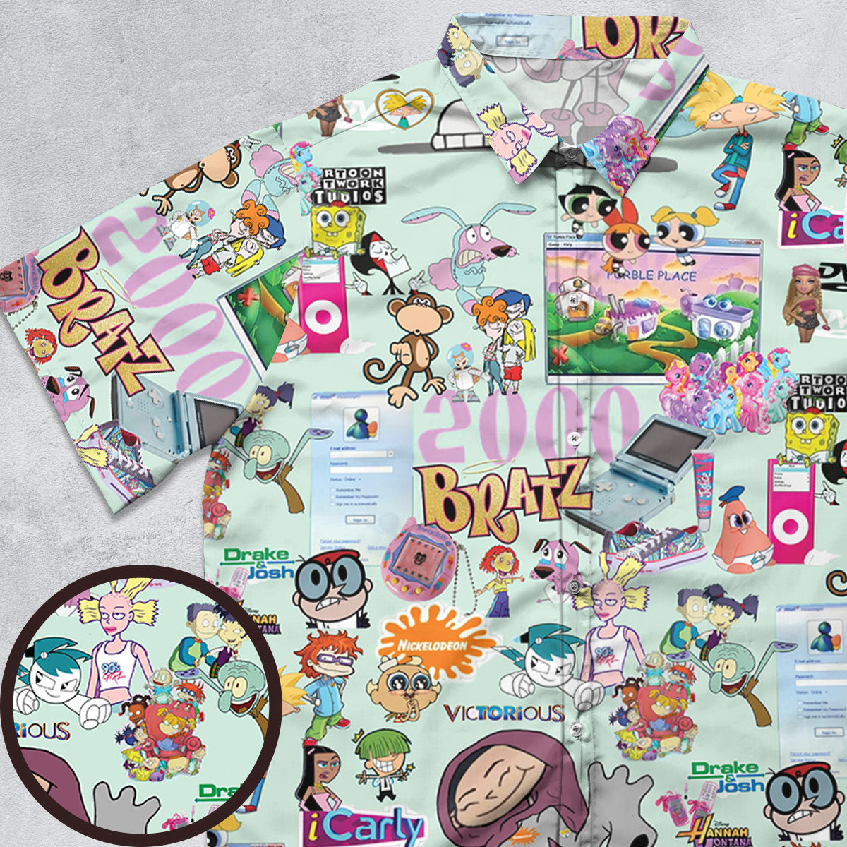Short Sleeve Button Shirt - DCRQX2DF