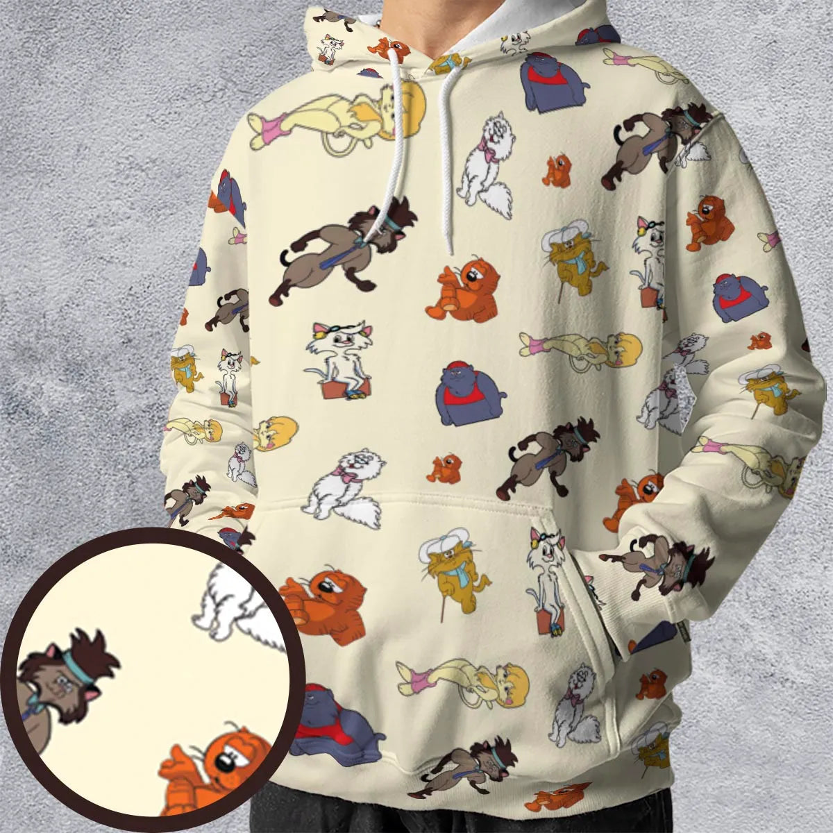Full Print Hoodie - U9JXB7GS