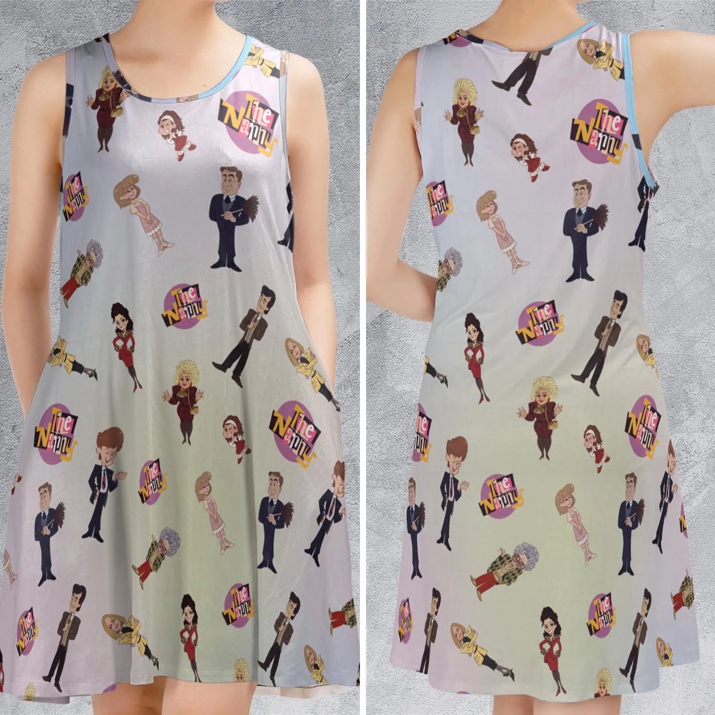 Casual Sleeveless Dress - Q9MBZY5L