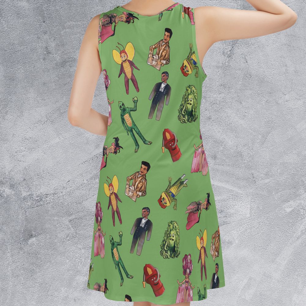 Sleeveless Dress - HQR11XMN -  - 2