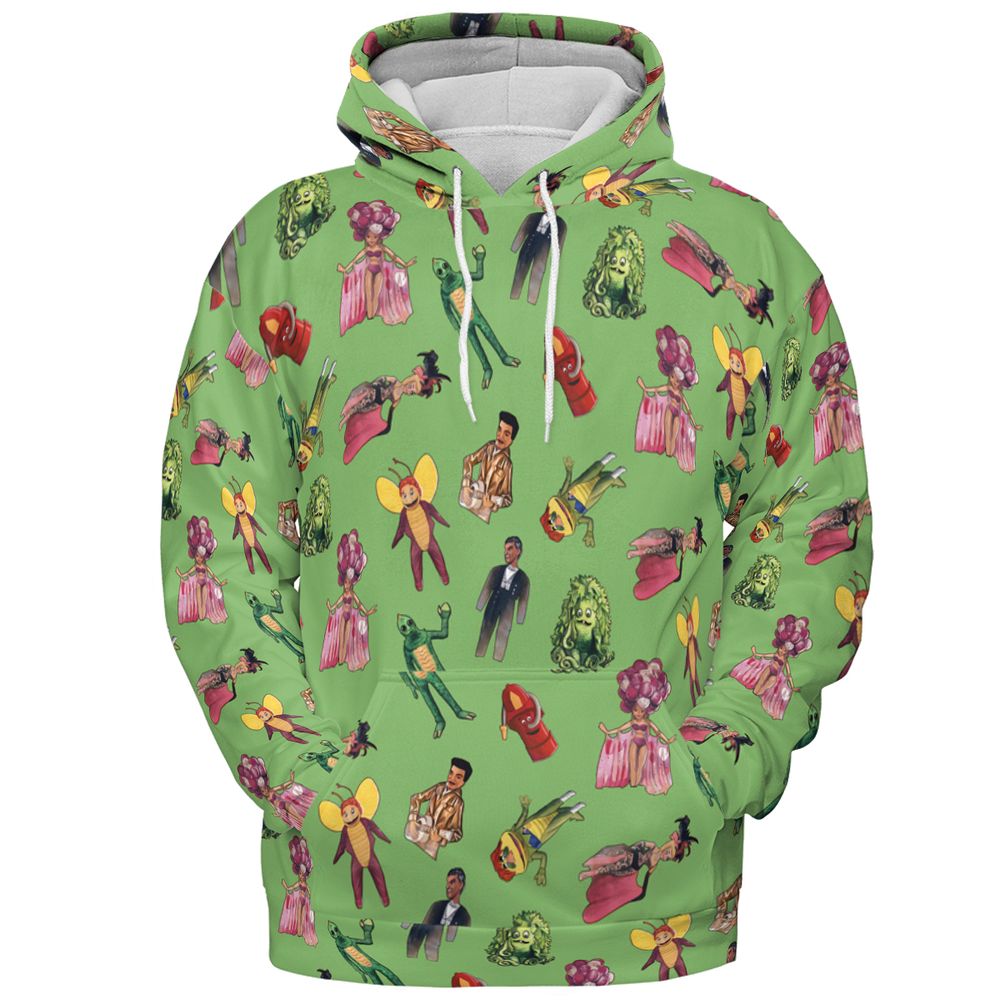 All-over Print Hoodie - WHGFJBJD -  - 2